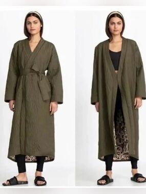 Johnny Was CALME AVA QUILTED ROBE